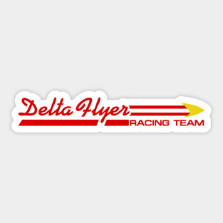 Delta Flyer Racing Sticker